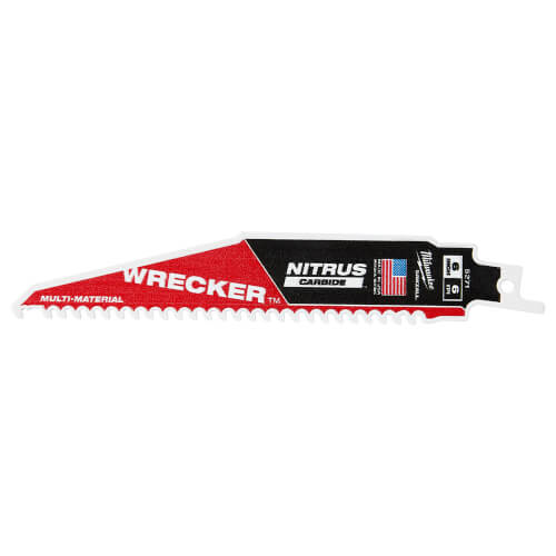 Main product image of The Wrecker w/ Nitrus Carbide Teeth, 6 TPI, 6" Length (1 Pack)