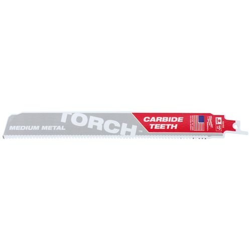Main product image of 9" 10 TPI The Torch With Carbide Teeth For Medium Metal (3 Pack)