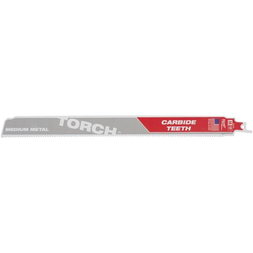 Main product image of 12" 10 TPI The Torch With Carbide Teeth For Medium Metal (3 Pack)