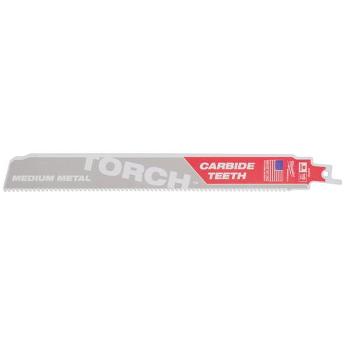 Main product image of 9" 10 TPI The Torch With Carbide Teeth For Medium Metal (5 Pack)