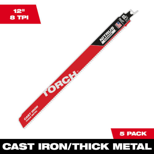 Main product image of The TORCH w/ Carbide Teeth, 7 TPI, 12" Length (5 Pack)