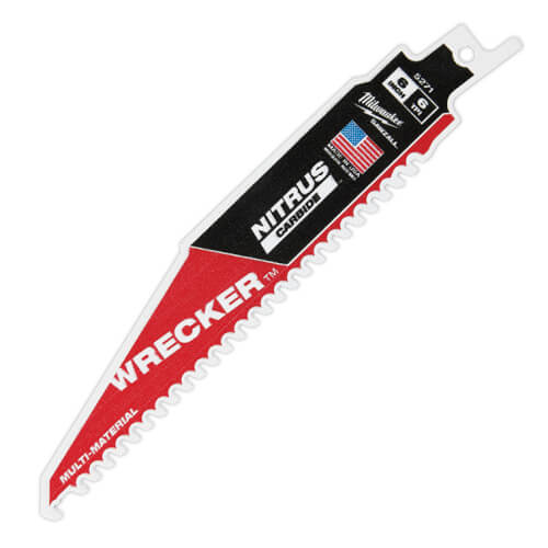 Main product image of The Wrecker w/ Nitrus Carbide Teeth, 6 TPI, 6" Length (5 Pack)