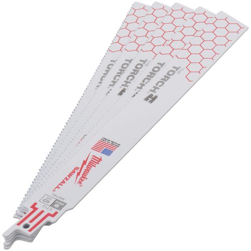 Main product image of 9" 10 TPI The Torch Sawzall Blades (5 Pack)