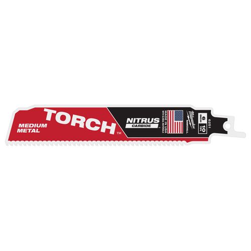 Main product image of  6" 10 TPI The Torch With Nitrus Carbide Teeth For Medium Metal (1 Pack) 