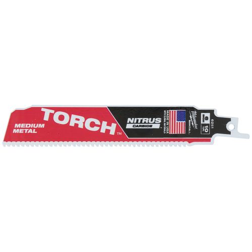 Main product image of  6" 10 TPI The Torch With Nitrus Carbide Teeth For Medium Metal (1 Pack) 