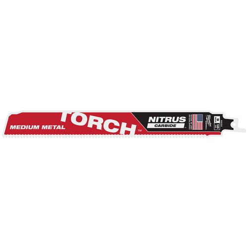 Main product image of  9" 10 TPI The Torch With Nitrus Carbide Teeth For Medium Metal (1 Pack) 