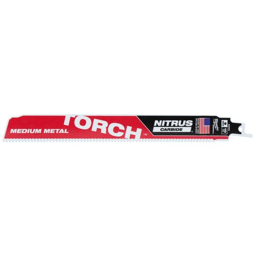 Main product image of  9" 10 TPI The Torch With Nitrus Carbide Teeth For Medium Metal (1 Pack) 