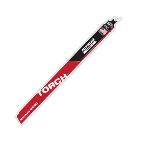 Main product image of  12" 10 TPI The Torch With Nitrus Carbide Teeth For Medium Metal (1 Pack) 