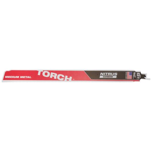 Main product image of  12" 10 TPI The Torch With Nitrus Carbide Teeth For Medium Metal (1 Pack) 