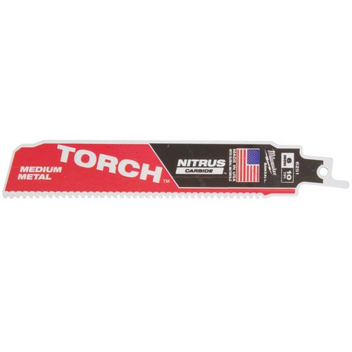 Main product image of  6" 10 TPI The Torch With Nitrus Carbide Teeth For Medium Metal (5 Pack) 