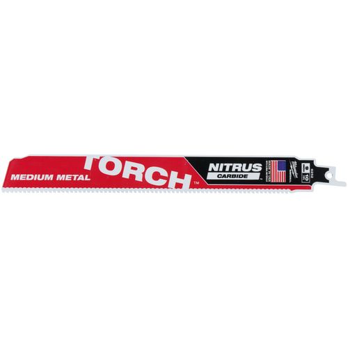 Main product image of 9" 10 TPI The Torch With Nitrus Carbide Teeth For Medium Metal (5 Pack)