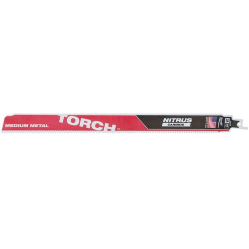 Main product image of  12" 10 TPI The Torch With Nitrus Carbide Teeth For Medium Metal (5 Pack) 