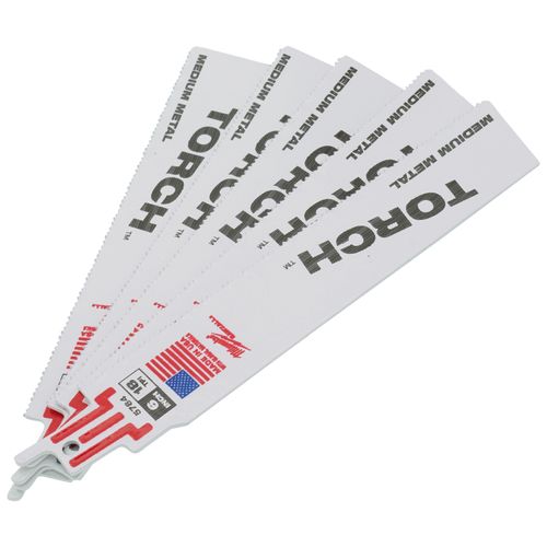 Main product image of 6" 18 TPI The Torch Sawzall Blades (25 Pack)