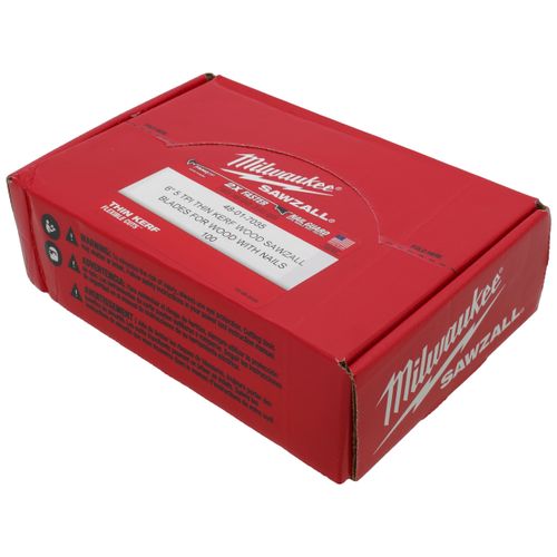 Main product image of 6" 5 TPI Sawzall Blades (100 Pack)