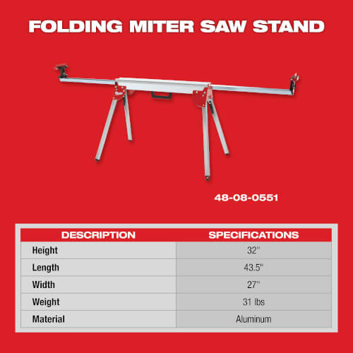Main product image of Folding Miter Saw Stand