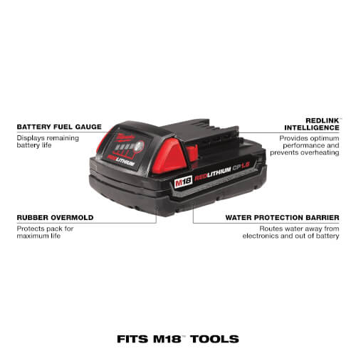 Main product image of M18 Compact Redlithium Battery