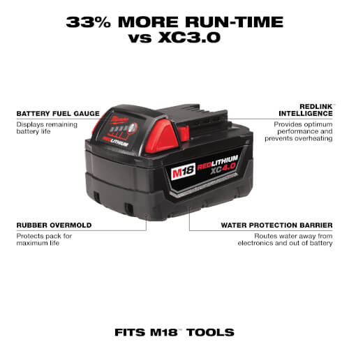 Main product image of M18 REDLITHIUM XC 4.0 Extended Capacity Battery