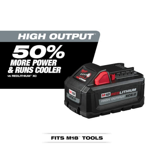 Main product image of M18 REDLITHIUM High Output XC6.0 Battery Pack