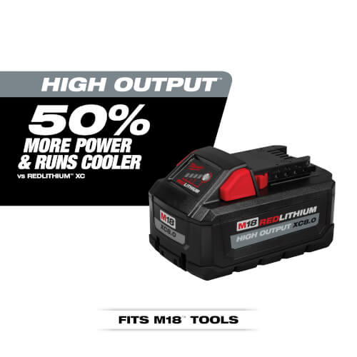 Main product image of M18 REDLITHIUM High Output XC8.0 Battery