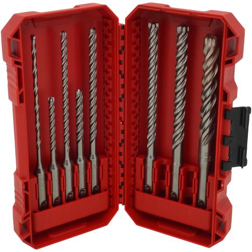 Main product image of 8 Piece SDS Plus MX4 4-Cutter Drill Bit Kit