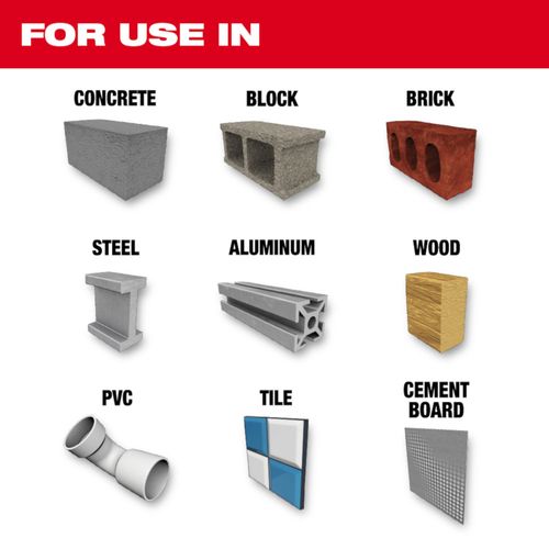 Main product image of 3/8" x 16" x 18" SHOCKWAVE Impact Duty Carbide Bellhanger Multi-Material Bit