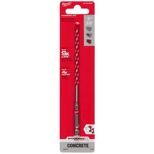 Main product image of 7/32" x 4" x 6" SHOCKWAVE Impact Duty Carbide Hammer Drill Bit