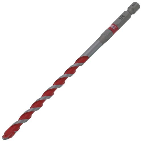 Main product image of 1/4" x 6" Shockwave Carbide Hammer Drill Bit