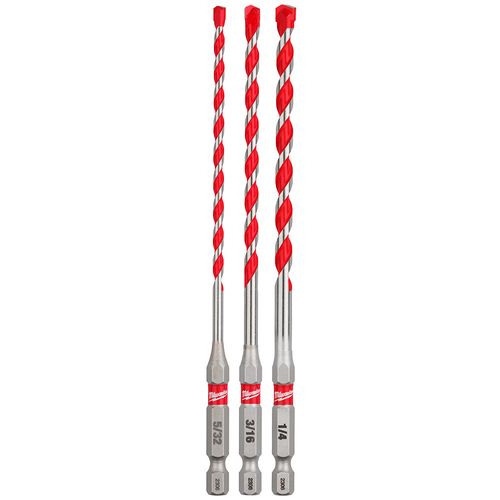 Main product image of 3PC. SHOCKWAVE Impact Duty Carbide Hammer Drill Bit Set