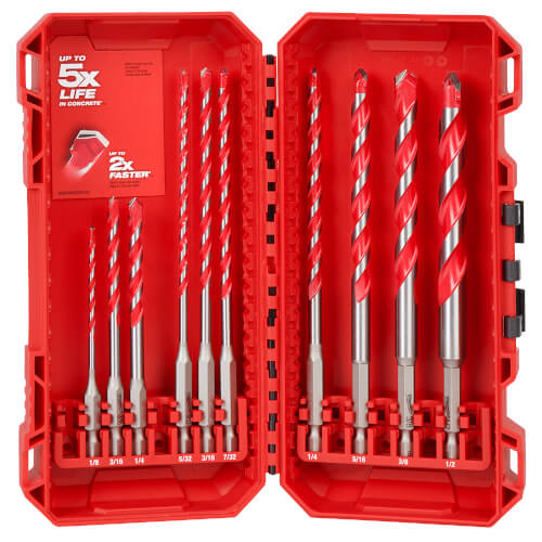 48209058 Milwaukee 48209058 10 Piece Shockwave Impact Duty
