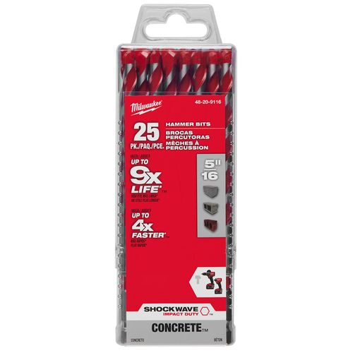Main product image of 5/16" x 4" x 6" SHOCKWAVE Impact Duty Carbide Hammer Drill Bit