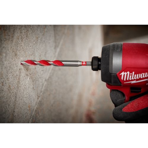 Main product image of 1/4" x 4" x 6" SHOCKWAVE Impact Duty Carbide Hammer Drill Bits (5 Pack)