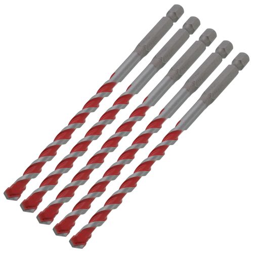 Main product image of 1/4" x 4" x 6" SHOCKWAVE Impact Duty Carbide Hammer Drill Bits (5 Pack)
