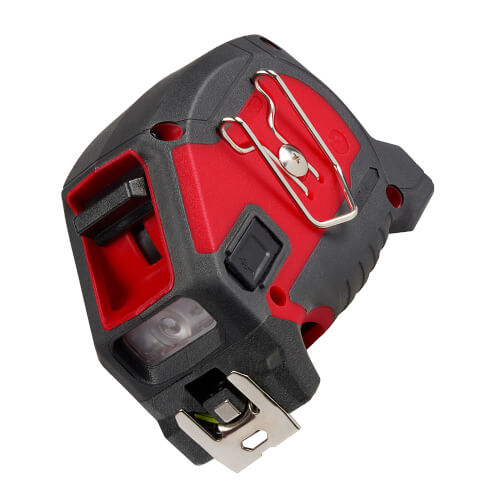 Main product image of 25 ft. Compact Wide Blade Magnetic Tape Measure w/ Rechargeable 100L Light