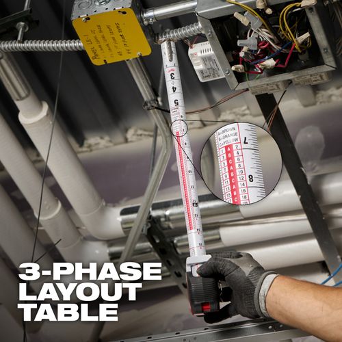 Main product image of 16' Electrician's Magnetic Tape Measure