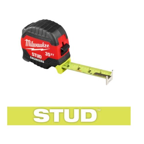 Main product image of 35' STUD Tape Measure with Engineer's Scale