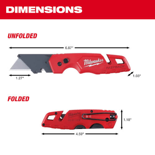 Main product image of Fastback Folding Utility Knife w/ Blade Storage
