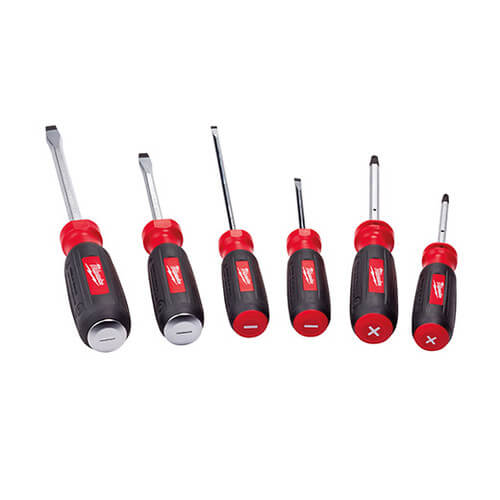 Main product image of 6 Pc. Screwdriver Set w/ Steel Caps