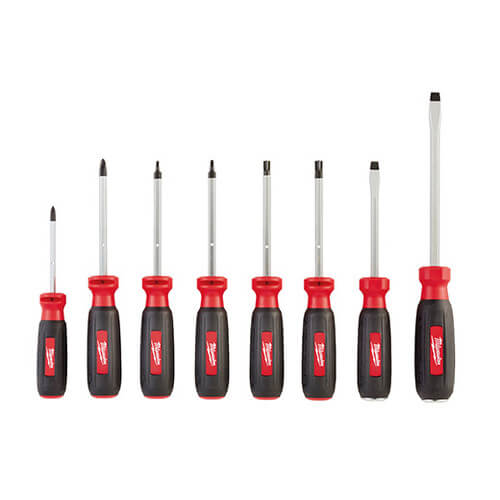Main product image of 8 Pc. Screwdriver Set w/ Square Drive