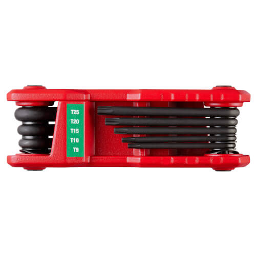 Main product image of 8-Key Folding Hex Key Set - Torx