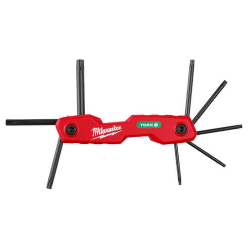 Main product image of 8-Key Folding Hex Key Set - Torx
