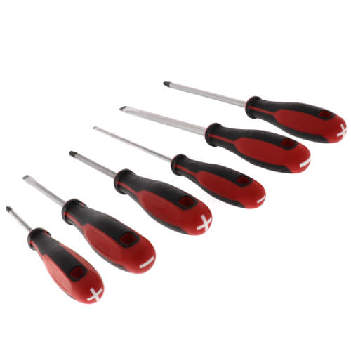 Main product image of 6 Pc. Screwdriver Set w/ Steel Caps