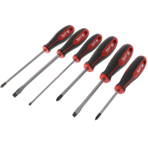 Main product image of 6 Pc. Screwdriver Set w/ Steel Caps