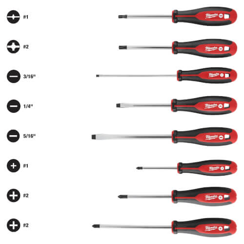 Main product image of 8pc Screwdriver Kit w/ ECX