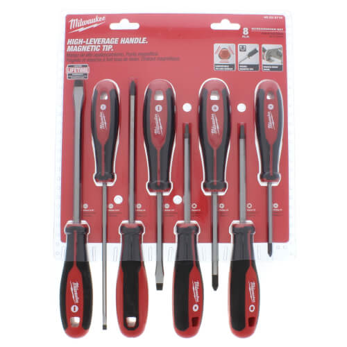 Main product image of 8 Pc. Screwdriver Set w/ Square Recess