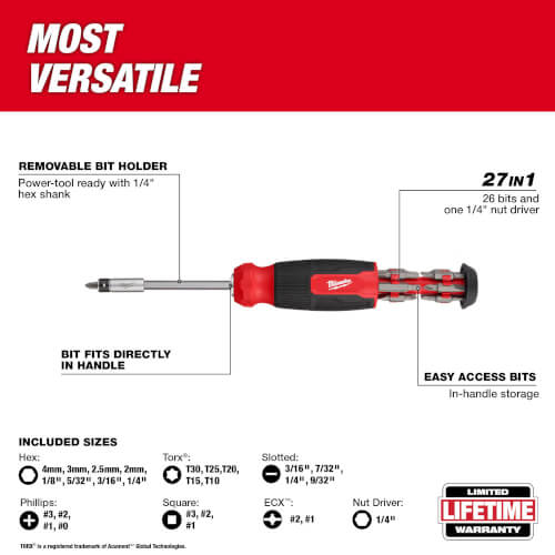 Main product image of 27-in-1 Multi-Bit Screwdriver