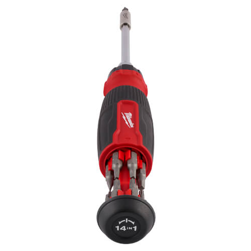 Milwaukee 14-in-1 Ratcheting Multi-Bit Screwdriver 48222903