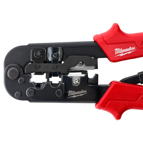 48223076 Milwaukee 48223076 Ratcheting Modular Crimper & Stripper