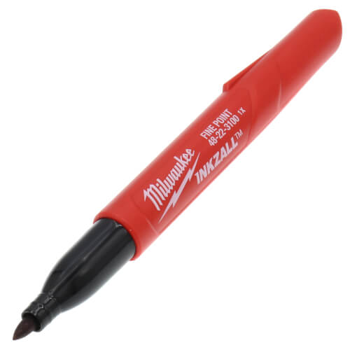 INKZALL Black Fine Point Markers (2 Pk)