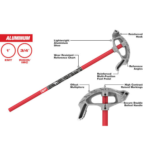 Main product image of 1" EMT Aluminum Conduit Bender