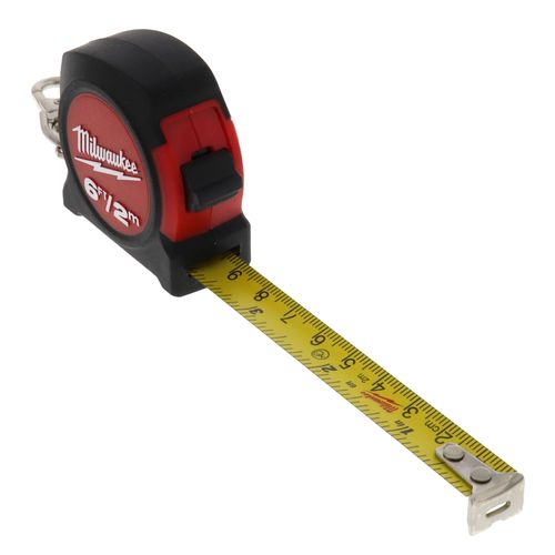 6 ft./2 m Keychain Tape Measure
